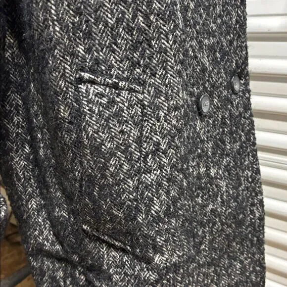 Emin & Paul Shoreditch Wool Alpaca Double Breasted Coat S - Picture 6 of 11